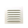 thumbnail image 1 of Vnt Gable 8In 12In Polyp Rect Canplas Inc Gable Vents 620812 White Polypropylene, 1 of 2