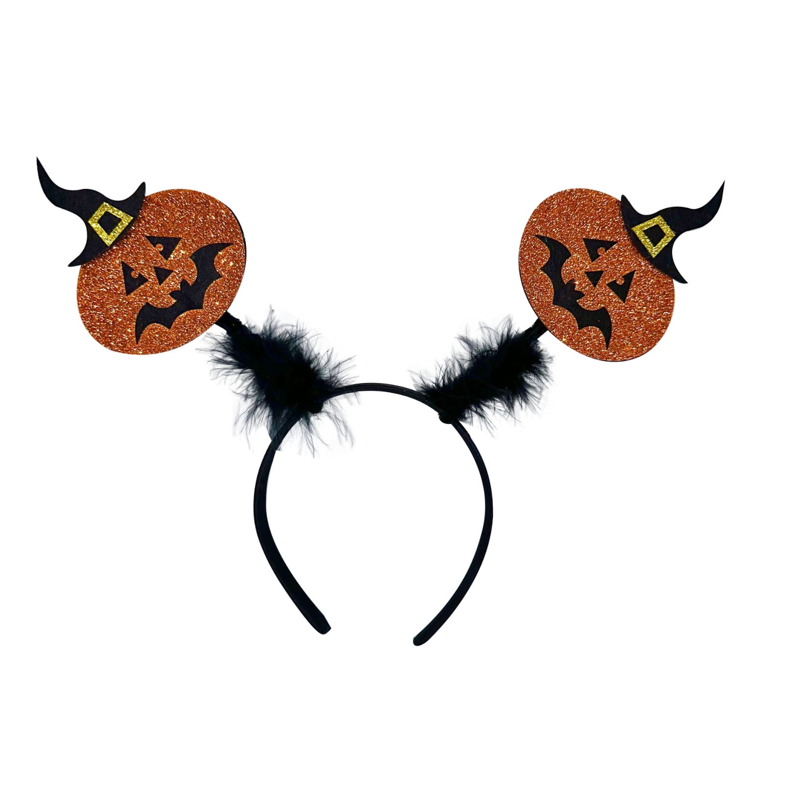 Vntub Clearance Halloween Headband Hair Accessories Party Bow Mesh Hair