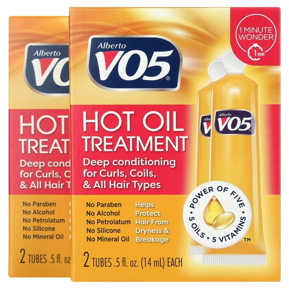 Vo5 Hot Oil Therapy Treatment 2 Count 0.5 Ounce 14ml 2 Pack
