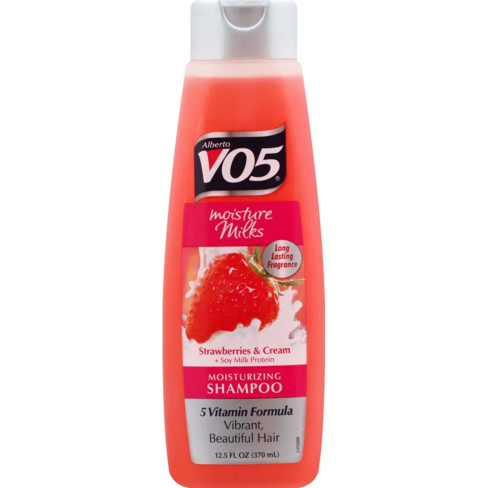 VO5 Moisture Milks Moisturizing Shampoo, Strawberries