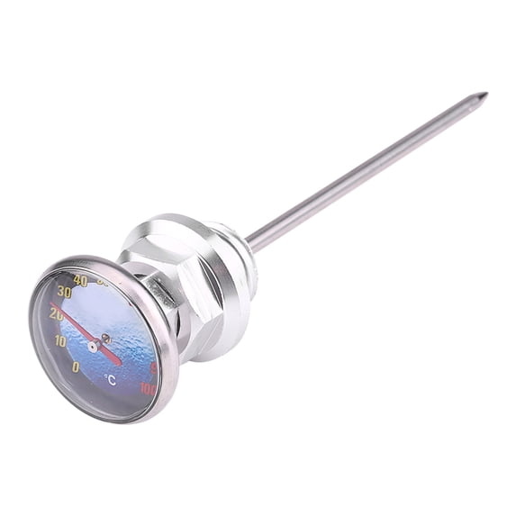Vobor Aluminum Alloy Motorcycle Oil Dipstick for 125cc Motocross Motorbike (Silver)