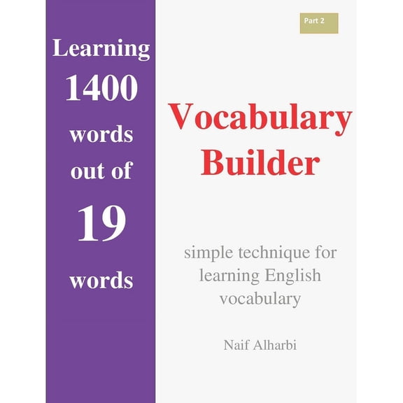 Vocabulary Builder Vocabulary Builder: Learning 1400 words out of 19 words, (Paperback)