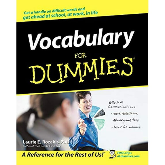 Pre-Owned Vocabulary for Dummies (Paperback) 0764553933 9780764553936