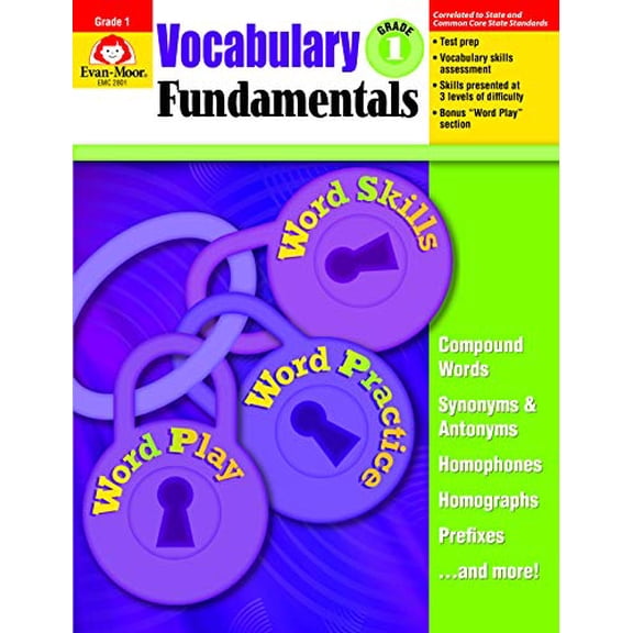 Pre-Owned Vocabulary Fundamentals, Grade 1 Teacher Resource (Paperback) 1608236587 9781608236589