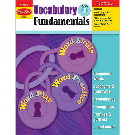 Evan-Moor Vocabulary Fundamentals, Grade 2 Teacher Resource