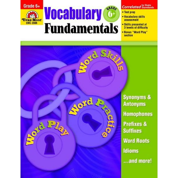 Pre-Owned Vocabulary Fundamentals, Grade 6+ Paperback - USED