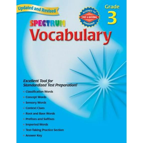 Pre-Owned Vocabulary, Grade 3 (Paperback) 0769680836 9780769680835