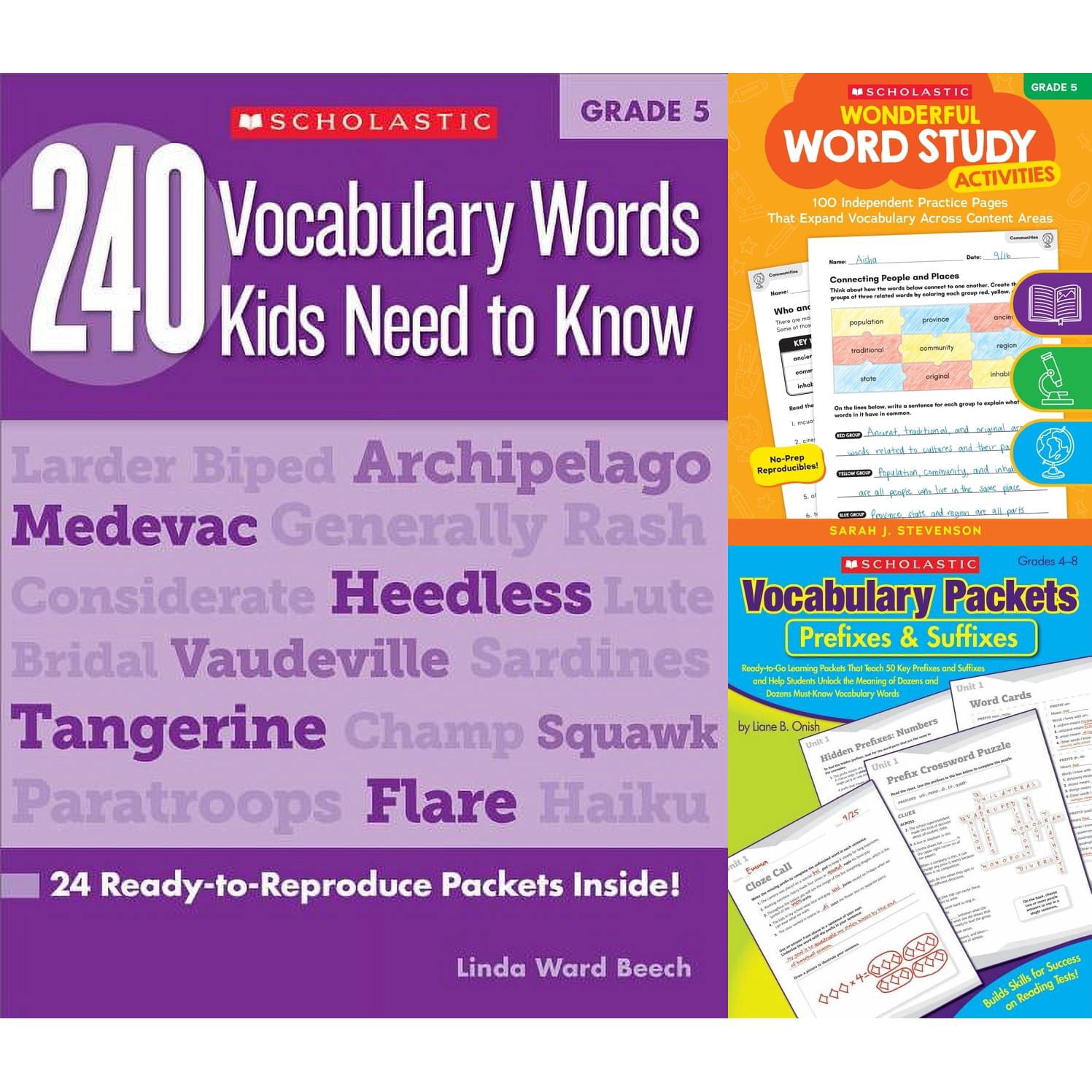Vocabulary Grade 5 Bundle
