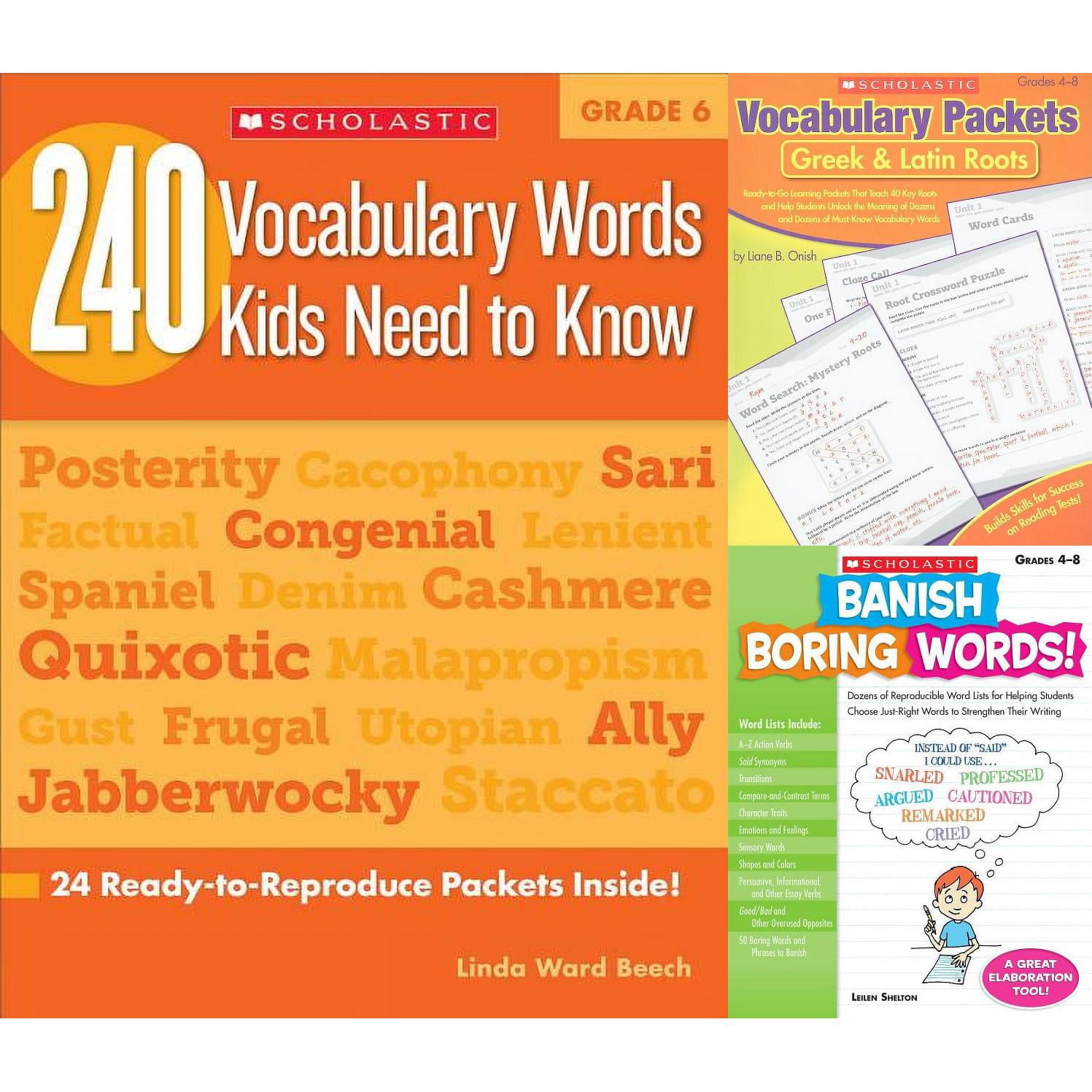 Vocabulary Grade 6 Bundle