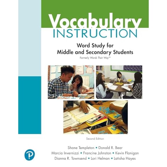 Pre-Owned Vocabulary Instruction: Word Study for Middle and Secondary Students (Formerly Words Their Way(tm)), (Paperback)