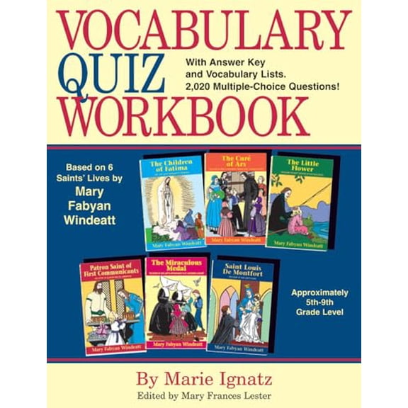 Pre-Owned Vocabulary Quiz Workbook (Paperback)
