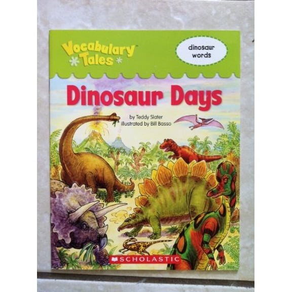 Pre-Owned Vocabulary Tales: Dinosaur Days Guided Reading Level Hard E Paperback