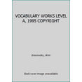 thumbnail image 1 of Pre-Owned Vocabulary Works: Level A (Paperback) 0813617081 9780813617084, 1 of 1