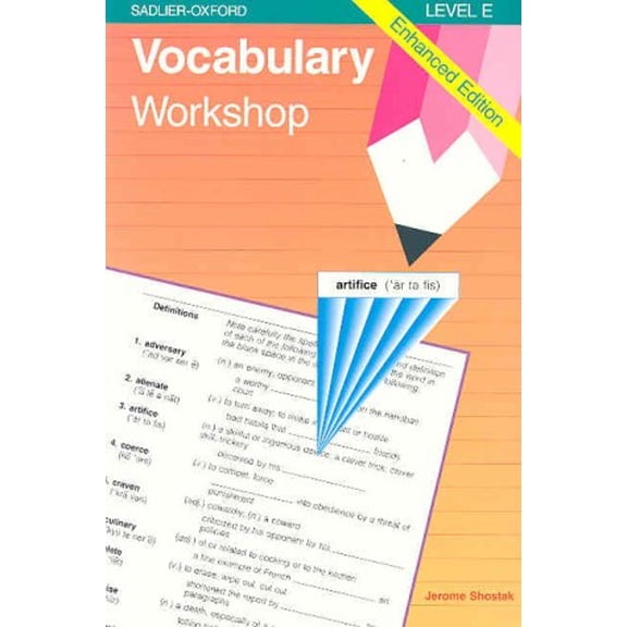 Pre-Owned Vocabulary Workshop : Level E, Enhanced Edition, Gr. 10 (Paperback) 9780821506103