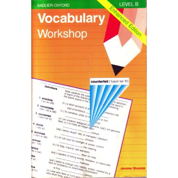 Pre-Owned Vocabulary Workshop: Level B (Paperback) 0821506072 9780821506073