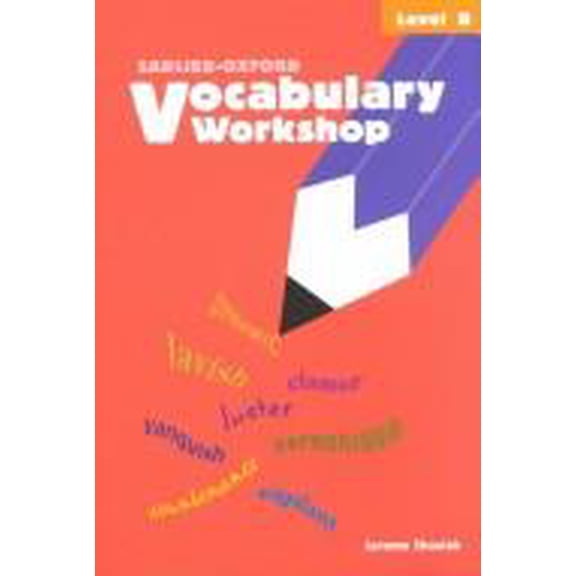 Pre-Owned Vocabulary Workshop: Level B (Paperback) 0821576070 9780821576076
