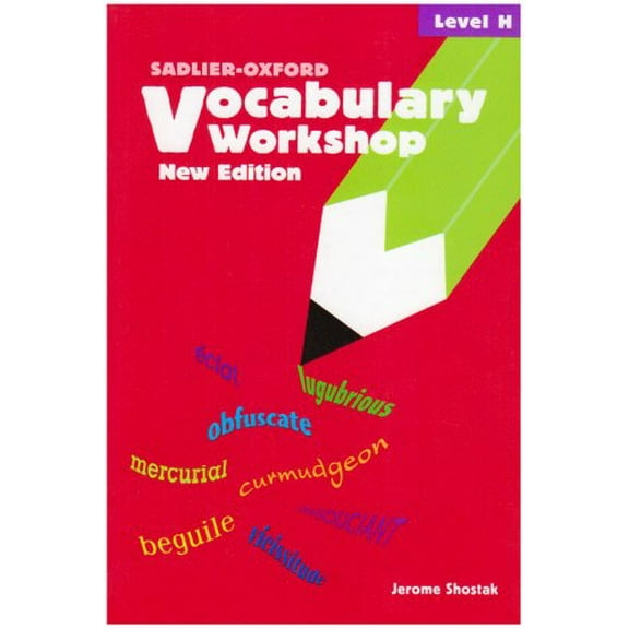 Pre-Owned Vocabulary Workshop: Level H (Paperback) 0821571133 9780821571132
