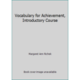 thumbnail image 1 of Pre-Owned Vocabulary for Achievement, Introductory Course (Paperback) 0669464767 9780669464764, 1 of 1