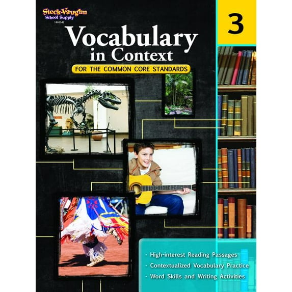 Vocabulary in Context Vocabulary in Context for the Common Core Standards Reproducible Grade 3, (Paperback)
