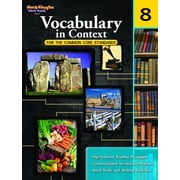 Vocabulary in Context Vocabulary in Context for the Common Core Standards Reproducible Grade 8, Paperback