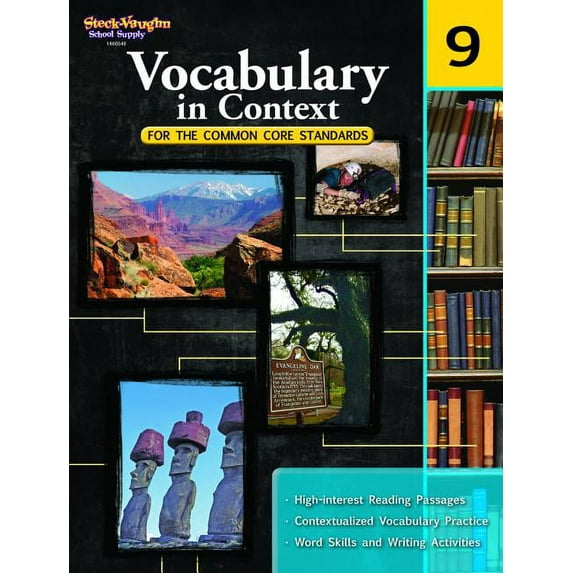 Vocabulary in Context Vocabulary in Context for the Common Core Standards Reproducible Grade 9, (Paperback)