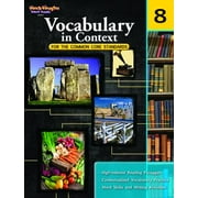 Vocabulary in Context for the Common Core Standards Reproducible Grade 8 -- Houghton Mifflin Harcourt
