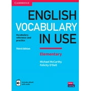 Vocabulary in Use English Vocabulary in Use Elementary Book with Answers and Enhanced eBook Vocabulary Reference and Practice, Paperback