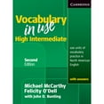thumbnail image 1 of Pre-Owned Vocabulary in Use, High Intermediate: 100 Units of Vocabulary Practice in North American English with Answers (Paperback) 0521123860 9780521123860, 1 of 1