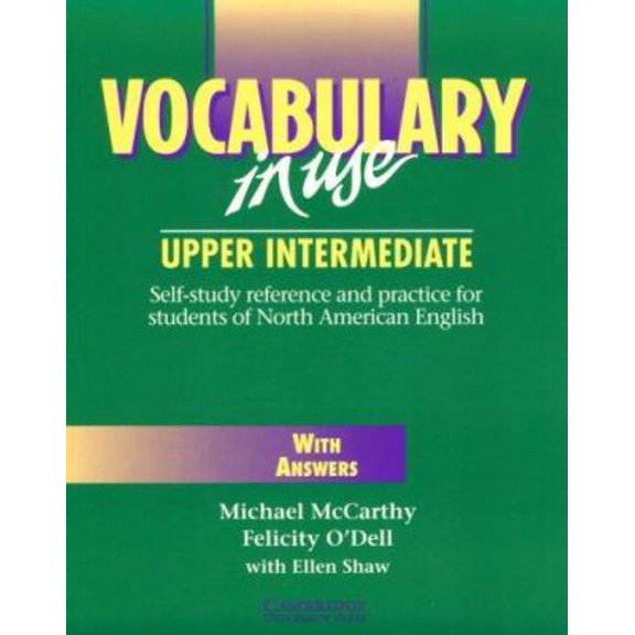 Pre-Owned Vocabulary in Use Upper Intermediate Without answers (Paperback) 0521577004 9780521577007
