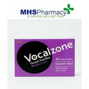 Vocalzone Throat Pastilles Blackcurrant Helps Keep a Clear Voice