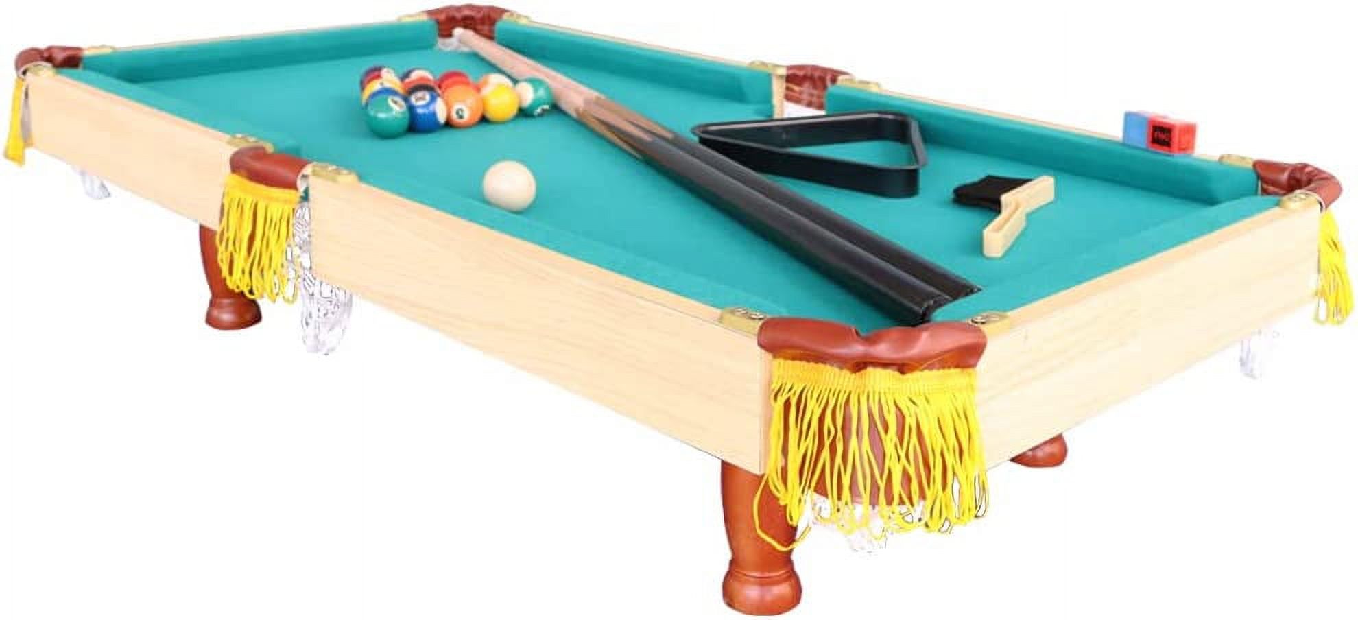 Vocheer Mini Tabletop Pool Set, Children 3ft Portable Billiard Game