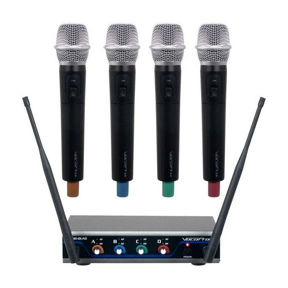 VOCO 4 CH UHF DSP HYBRID W HH MIC SYS