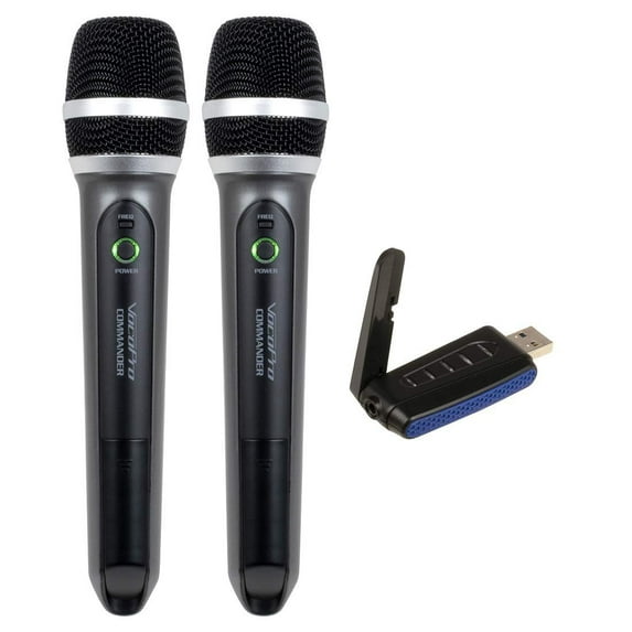 VocoPro Two-Channel Digital UHF Wireless System