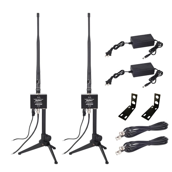 VocoPro Dual Wireless Microphone Antenna Extension/Boost Kit