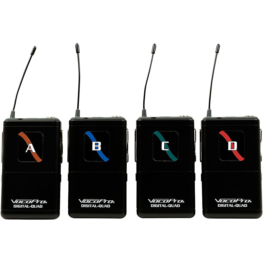 VocoPro FIELD-QUAD-B Wireless Lavalier Mic System - Thumbnail 2