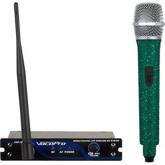 VocoPro PA System UHF-18-DIAMOND-9C-EMERALD