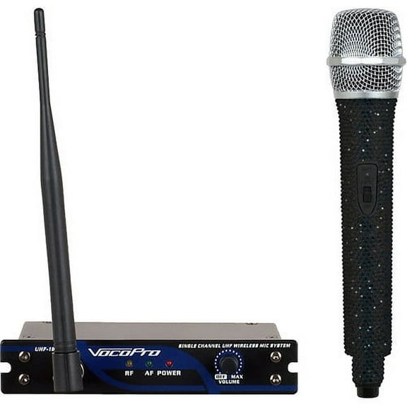 VocoPro PA System UHF-18-DIAMOND-9I-JETBLACK