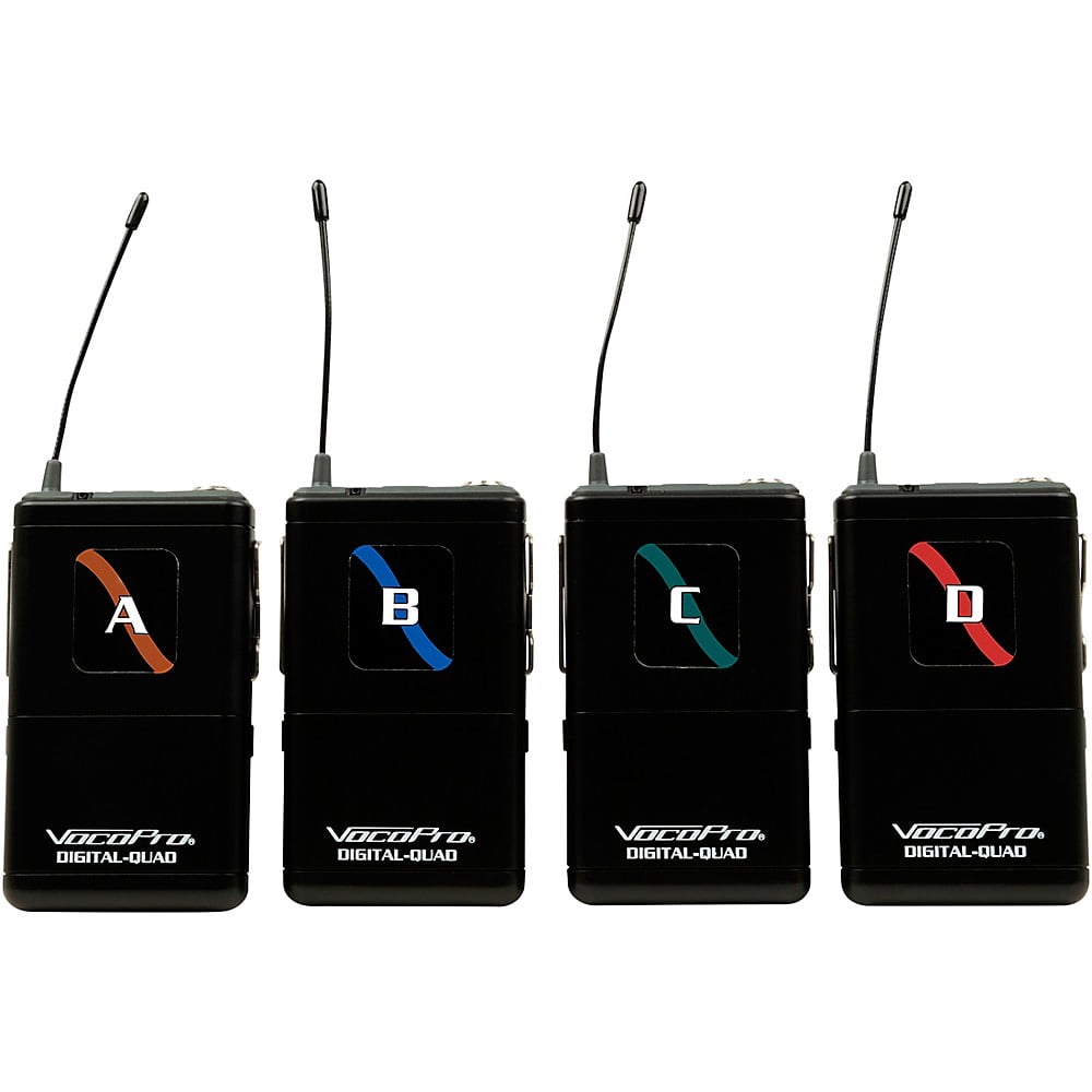 VocoPro FIELD-QUAD-B Wireless Lavalier Mic System - Thumbnail 4