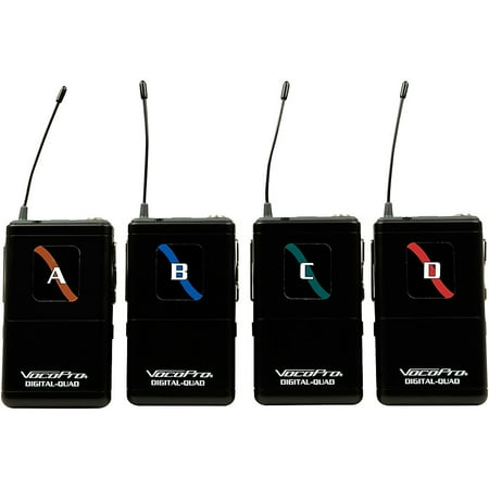 VocoPro - FIELD-QUAD-B10 Wireless Microphone Systems