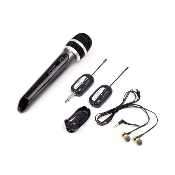 VocoPro SingAndHear-Solo - All-In-One Wireless Microphone/ Wireless In-Ear Receiver System