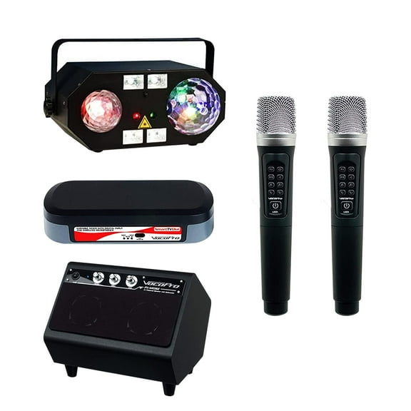VocoPro Smart TV Stay-at-Home Karaoke Package