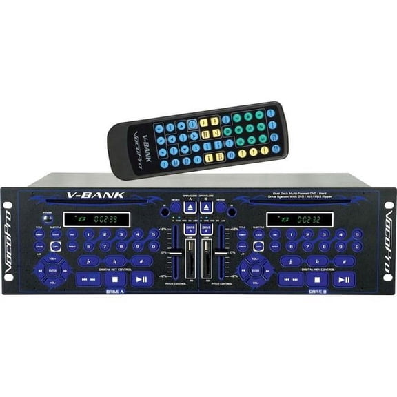 TWIN-BANK - Professional Multi-Format Dual Hard Drive Player