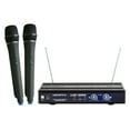 thumbnail image 1 of VocoPro UHF-3200 UHF-Dual Channel Wireless Microphone System, 1 of 4