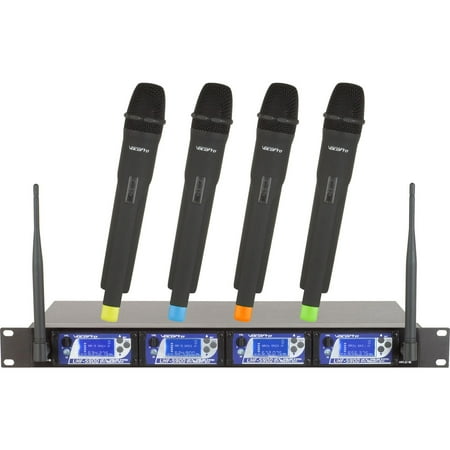 VocoPro UHF PLL Wireless Mic System with Frequency Scan