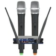thumbnail image 1 of VocoPro Dual Channel UHF Wireless Microphone System - UHF-28-10, 1 of 4