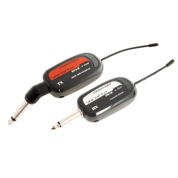VocoPro Wireless Instrument Microphone, Black Commander 3