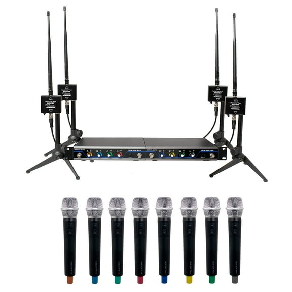 VocoPro - 600ft. Long-Range Digital Wireless Microphone Package VCOBOOST-Acapella-8