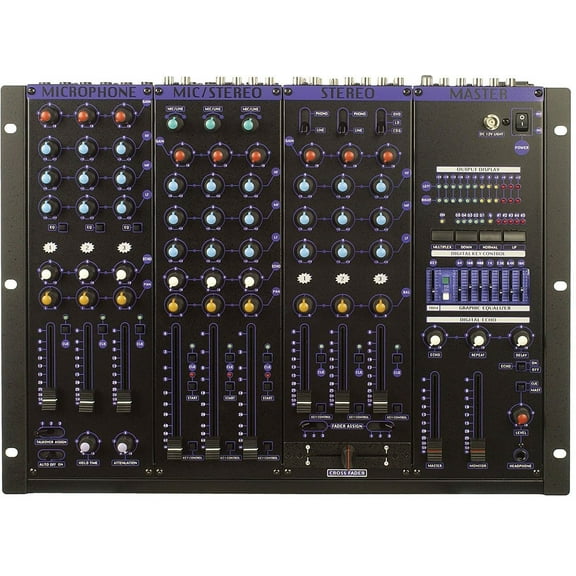 VOCOPRO Mixer with Digital Key, 7.00 x 23.00 x 17.00 KJM8000PROPLUS