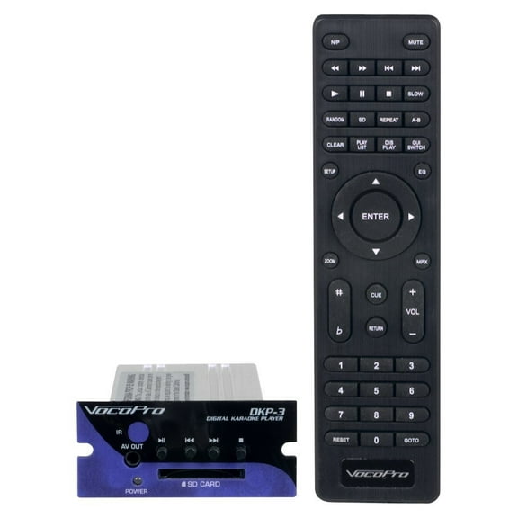 VocoPro Karaoke System, Black, 30.00 x 30.00 x 30.00 MOBILEMANKARAOKE