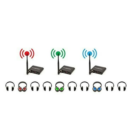 Vocopro SILENTDISCO310 Rechargeable LED Headphone